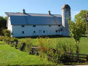 Rotary Barn at Woldumar Nature Center